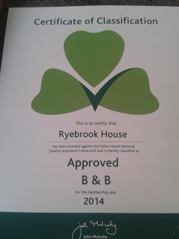 Ryebrook House Bed & Breakfast Killarney Luaran gambar